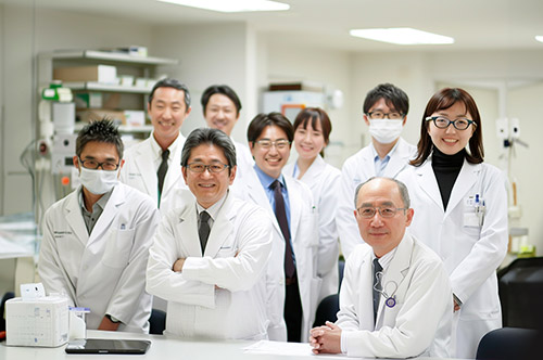 先輩研究者の画像